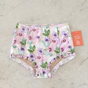 Flower Print Swim bottom Kortni Jeane
